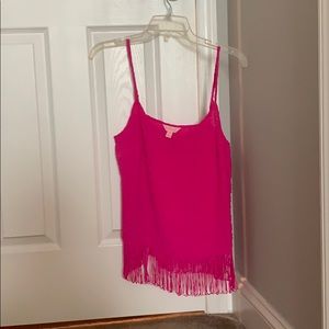 Lily Pulitzer tassel tank top